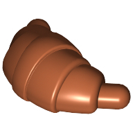 Lego croissant, tmavě oranžová (4273743, 6303099)